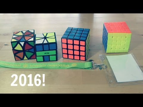 Cubes + Other Stuff I got at Australian Nationals 2016