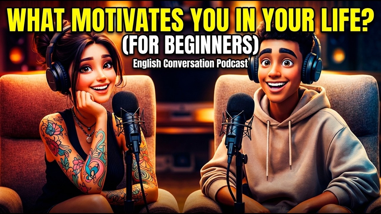 Motivation Matters | English Listening Podcast ✅What Motivates You in Your life? // For Beginners