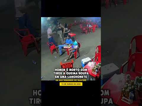 Homem é m0rto a t!rOs em lanchonete em São Domingos do Guaporé