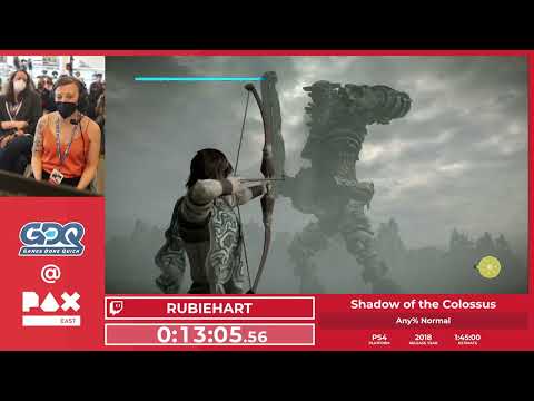 GDQ at PAX EAST - RUBIEHART plays Shadow of the Colossus Any% Normal