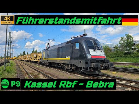 Führerstandsmitfahrt Kassel Rbf - Bebra