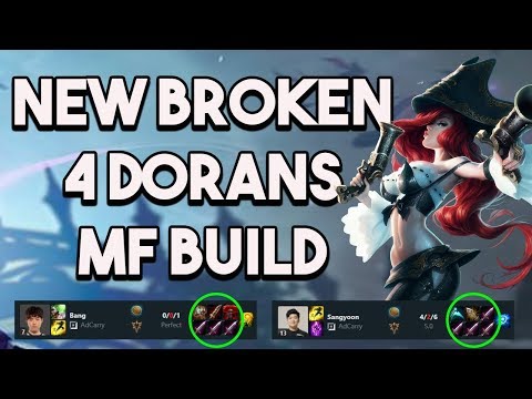 Pros Are Abusing 4 Dorans Blade Miss Fortune Build For End of Season 9 And Here's Why You Should Too