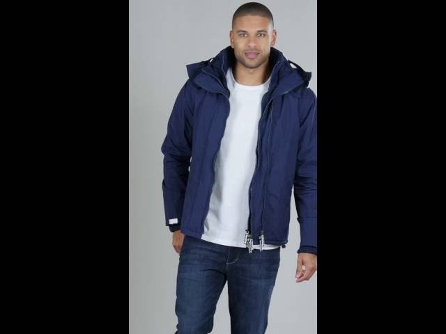 Vídeo relacionado con COAT MOUNTAIN WINDCHEATER SUPERDRY Surplus Goods Olive L HOMBRE