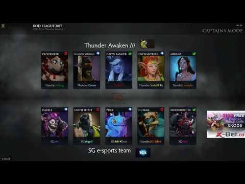 KOD League Season 5 - SG E-sport vs Thunder Awaken - BO3