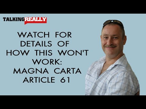 Magna Carta article 61: watch this video to see why this wont work