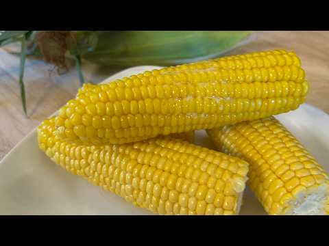EASY Fresh Corn on the Cob - 3 Minutes - No Mess - Prefect Every Time - The Hillbilly Kitchen