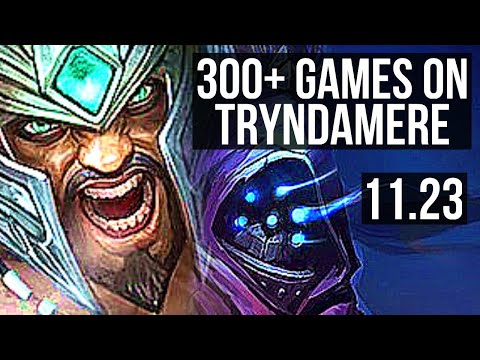 TRYNDA vs JAX (TOP) | 7/1/6, Rank 8 Trynda, 300+ games, Dominating | KR Challenger | 11.23