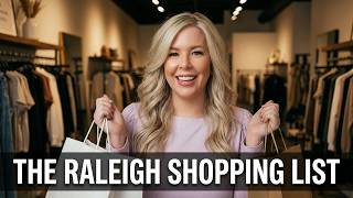 The BEST SHOPPING in Raleigh NC Revealed!