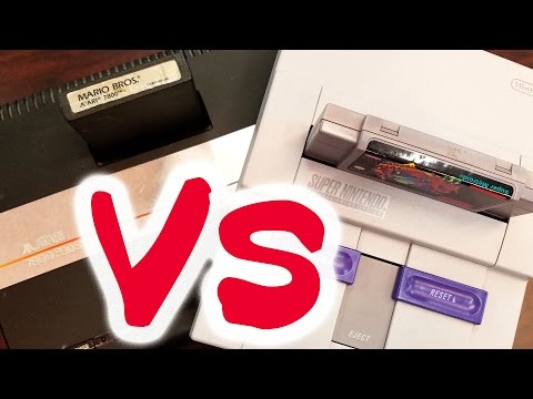 WhoDefeatz - SUPER NINTENDO vs ATARI 7800! #WhoDefeatz