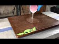Peeking Baby Yoda Table Epoxy Resin DIY