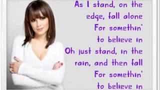 Cheryl Cole - &quot;Waiting&quot; With Lyrics On Screen (Messy Little Raindrops)