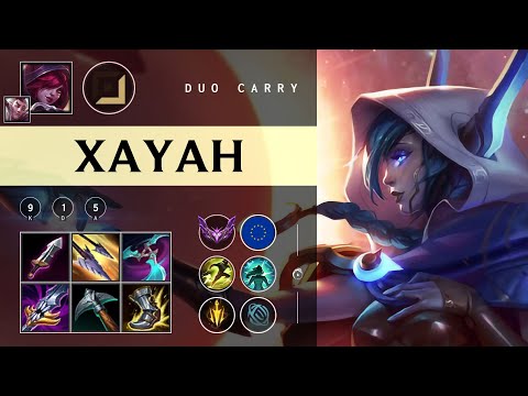 Xayah ADC vs Aphelios - EUW Master Patch 25.24