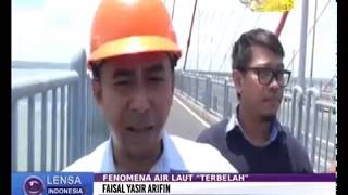 Download lagu Fenomena Air Laut 'Terbelah' di Selat Suramadu, Jawa Timur mp3