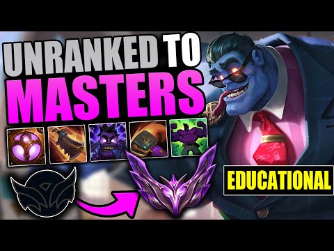 EDUCATIONAL Unranked to Masters ON DR. MUNDO JUNGLE | THE COMPLETE GUIDE TO WINNING IN EVERY ELO