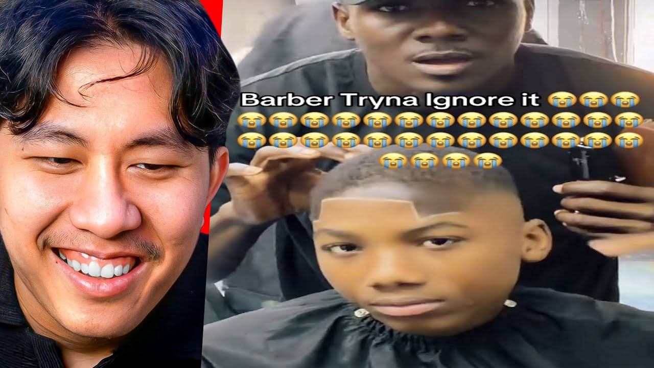 bro tidak akan balik lagi ke barber itu.. 😭 - REACT MEME KOCAK