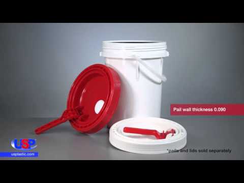 5 GALLON BUCKET WITH SCREW TOP