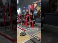 High bar squats 600x3