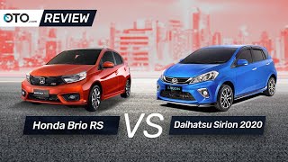 Honda Brio RS vs Daihatsu Sirion 2020 | Review | Pilih Yang Mana? | OTO com