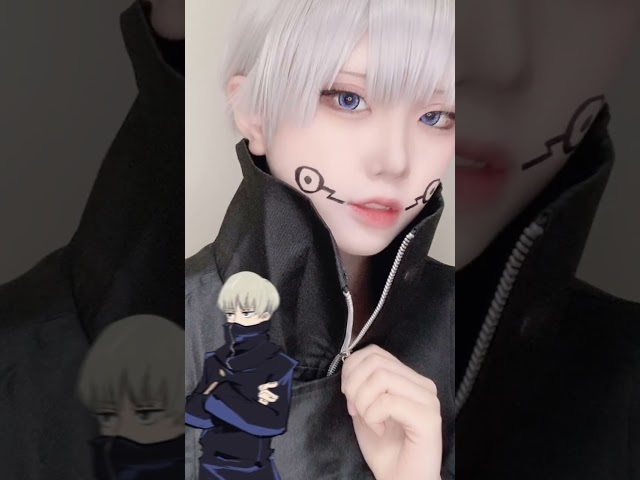 Vídeo relacionado con Lkmieos JJK - Sudadera con capucha para cosplay de Satoru, sudadera con capucha de anime 3D, unisex, Rojo -, Large