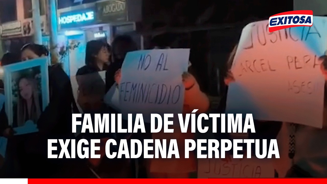 🔴🔵 Huancayo: policía habría asesinado a su pareja y familia de la víctima exige cadena perpetua
