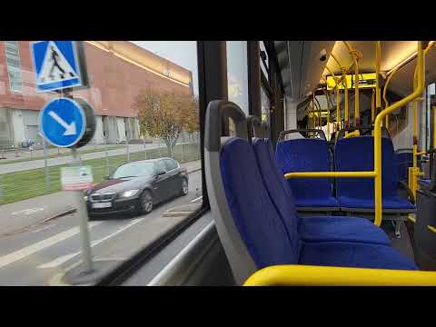 UL Linje 11 Depå Fyrislund-Uppsala Centralstation (E1) med Gamla Uppsala Buss 508