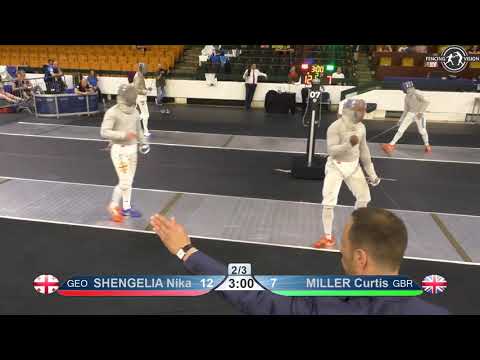 2018 T32 12 M S Individual Novi Sad SRB European Championships 7 SHENGELIA  GEO vs MILLER  GBR