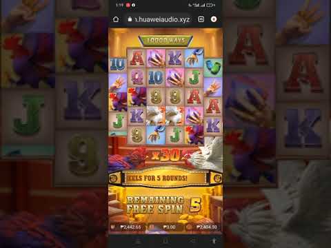 Captura de la tragamonedas Rooster Rumble