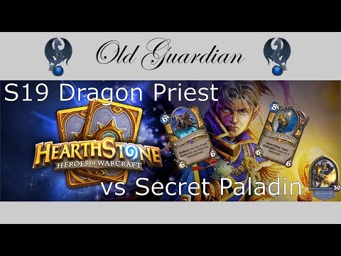 Hearthstone S19 Dragon Priest vs Secret Paladin