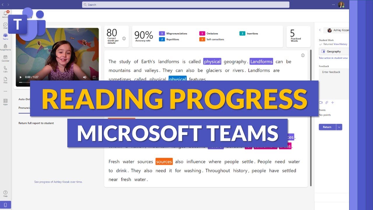 How to use Reading Progress and Reading Coach in Microsoft Teams