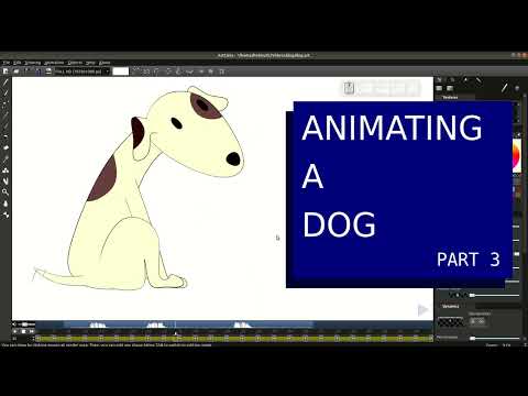 2D Animation Tutorial - Animating a Dog Barking (Part 3/3) thumbnail