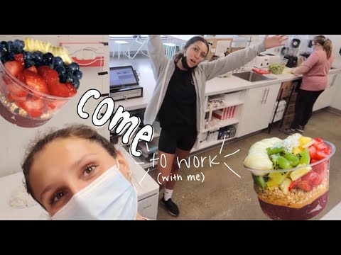 Come to work with me at an Açaí & Juice Bar!