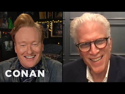 コナンはテッド・ダンソンが彼の中に邪悪なものを持っていると考えている - CONAN on TBS (Conan Thinks Ted Danson Has Evil Inside Him - CONAN on TBS)