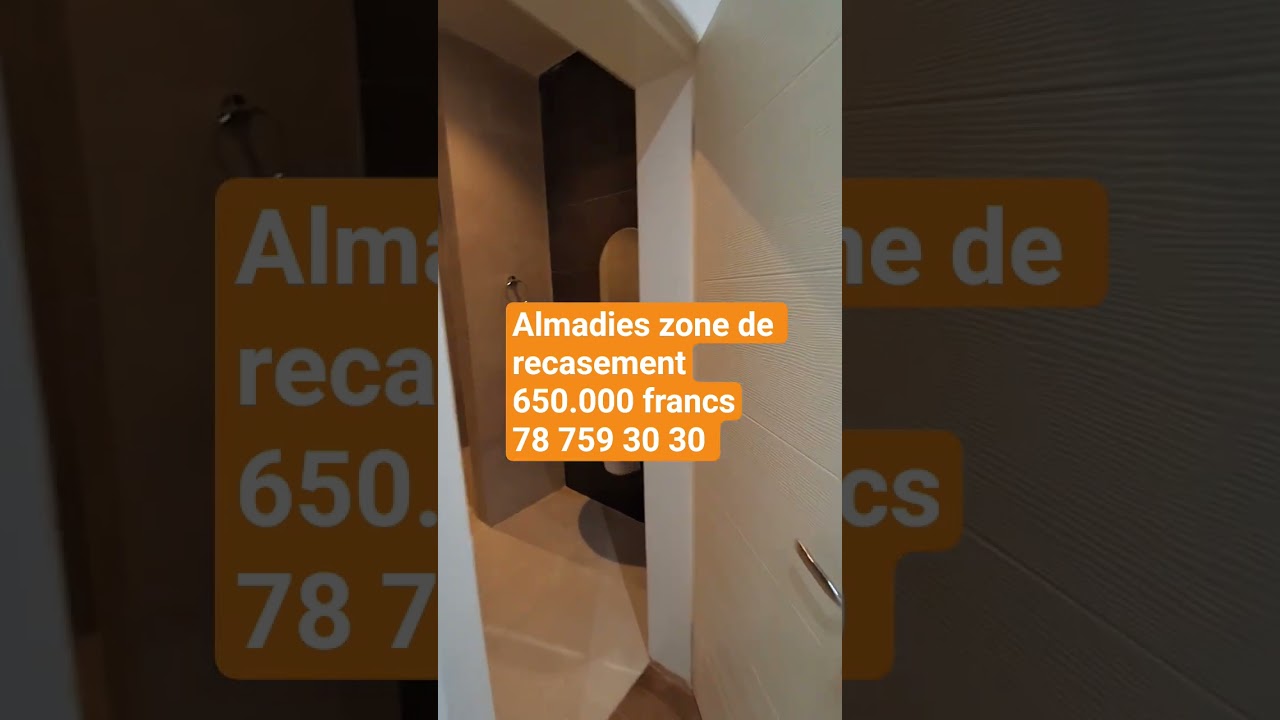Superbe F4 aux Almadies zone de recasement video thumbnail