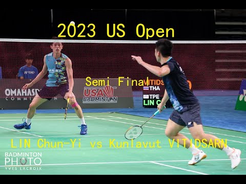 Kunlavut Vitidsarn (THA) vs  Lin Chun Yi (TPE) | SF | 2023 US Open 300