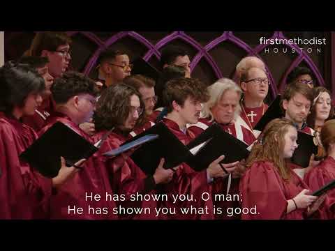 Offertory  -John Ness Beck; FUMC Houston, 1/21/2024