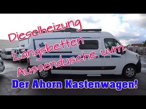 Ahorn Camp Van 620 Modelljahr 2021 Kastenwagen Wohnmobil Renault Master unsere Roomtour + Fazit 😉
