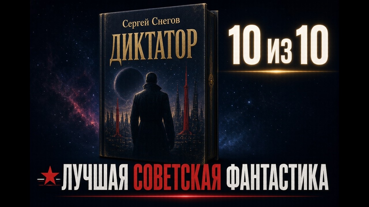 ВЕЛИКАЯ СОВЕТСКАЯ ФАНТАСТИКА НА 10 ИЗ 10. "Диктатор" Сергей Снегов / Лит.подкаст