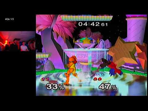 HoorayForJay (Falco) vs Rey (Samus) - Four Quarters Melee #82