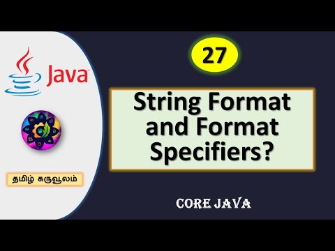 Core Java Different Methods For Formatting String And Format Specifiers