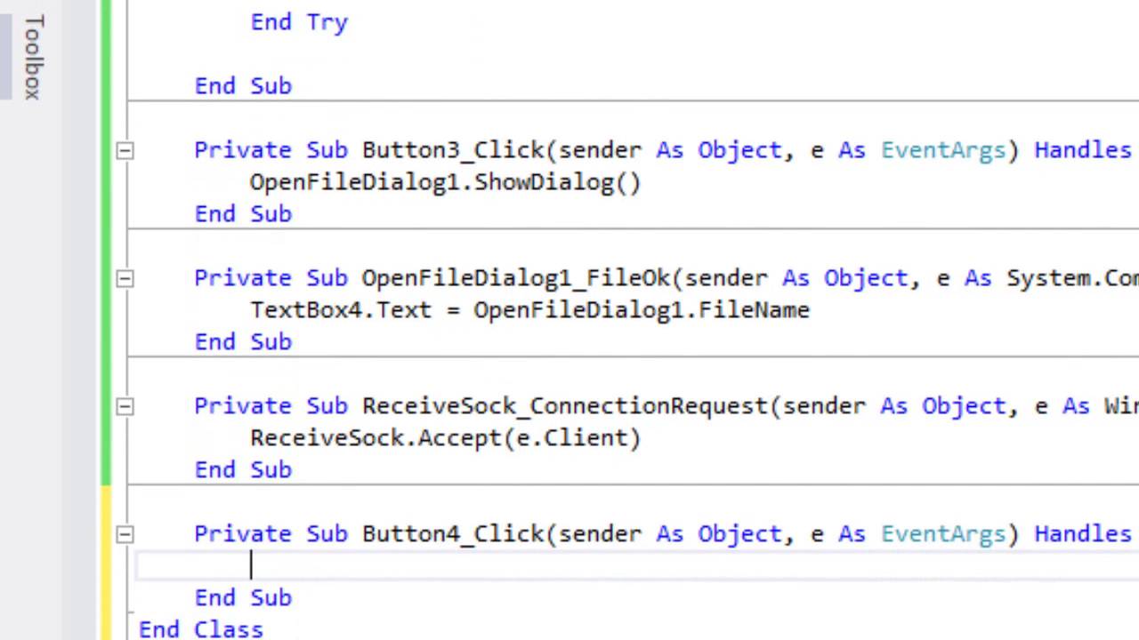 LAN File Sender in Visual Basic 2012
