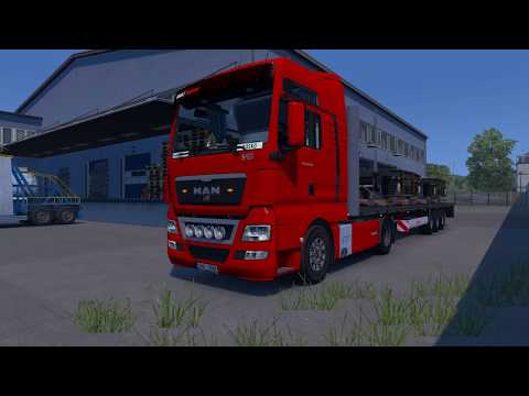 ETS2 MAN TGX 18.680 Oban - Perth