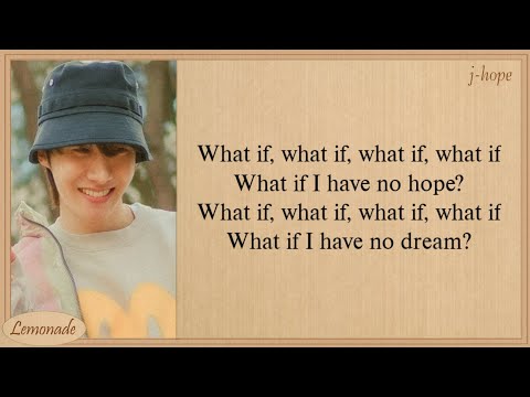 j-hope what if (dance mix with JINBO the SuperFreak) Easy Lyrics