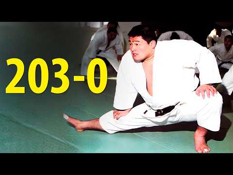 No One Has Ever Beaten This Judoka. The Greatest Judo Master Of All Time - Yasuhiro Yamashita