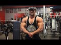 Blasting Shoulders and Hamstrings with Pro classic physique Bodybuilder