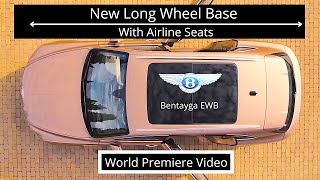 New Bentley Bentayga LIMO EWB Full AIRLINE SEATS Interior Video 2023 Bentley Long Wheelbase Interior
