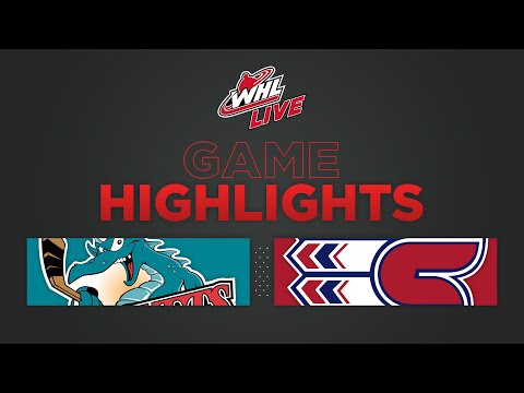 WHL Highlights: Rockets (1) at Chiefs (2) - December 2, 2022