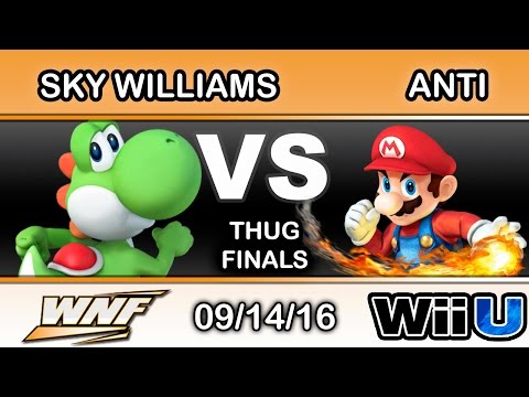 WNF 3.7 - Sky Williams (Yoshi) Vs. IMT | ANTi (Mario) Thug Finals - Smash Wii U
