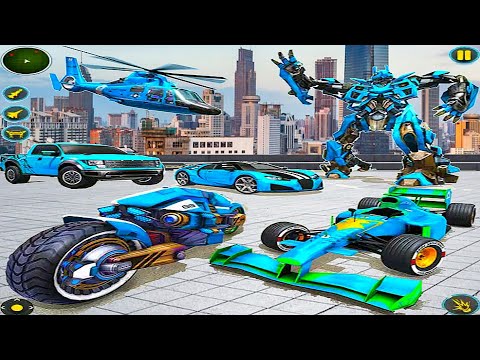 Multi Robot Car Jet Transform Game - Android Gameplay