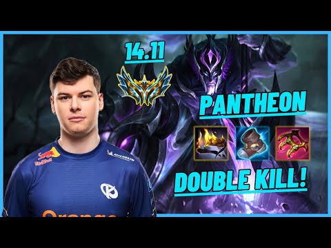 KC TARGAMAS: PANTHEON VS MISA FARFETCH: CAMILLE (SUP) DOUBLE KILL - EUW CHALLENGER- PATCH 14.11