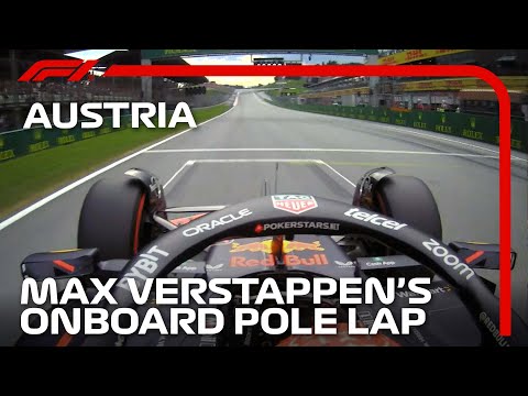 Max Verstappen's Pole Lap | 2023 Austrian Grand Prix | Pirelli